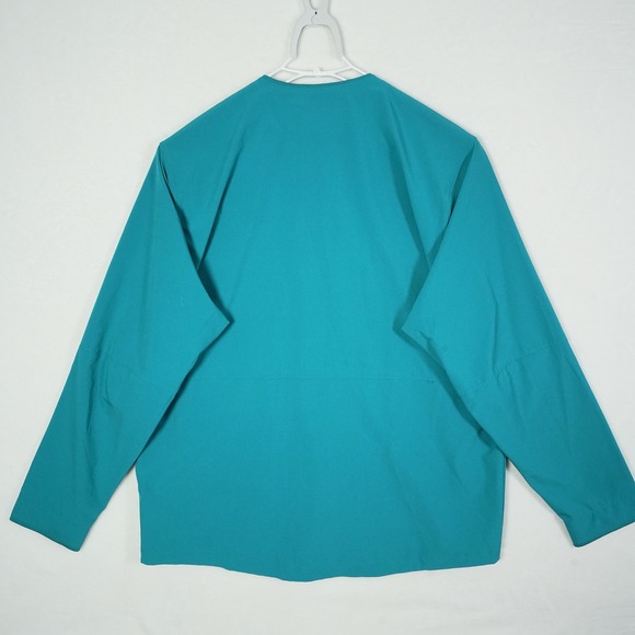 Under Armour Mens XXL Teal Blue Full Zip Track Jacket 1322941 Loose Fit Athletic - Picture 4 of 9